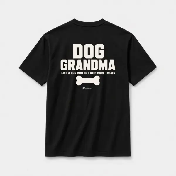 Dog grandma like a dog mom but with more treats black.webp