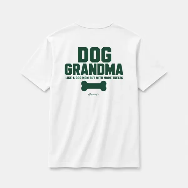 Dog grandma like a dog mom but with more treats white.webp