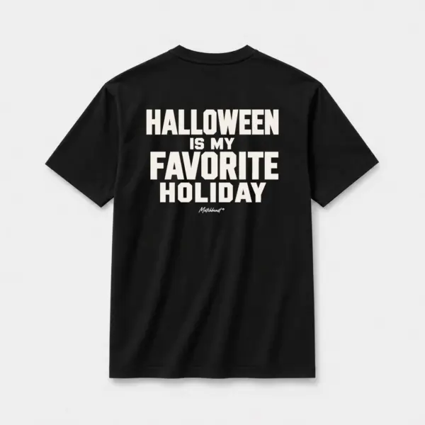 Halloween is my favorite holiday black.webp