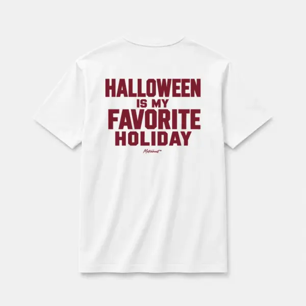Halloween is my favorite holiday white.webp