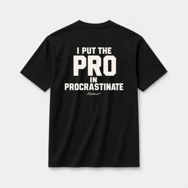 Pro in procrastinate black.webp