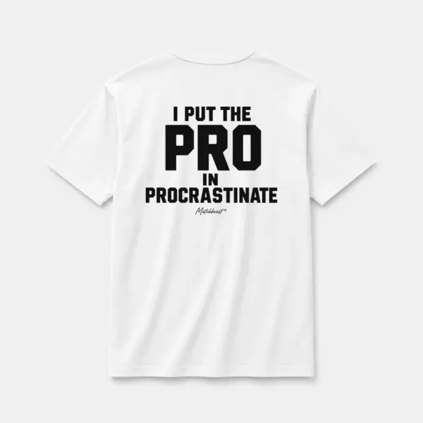 Pro in procrastinate white.webp