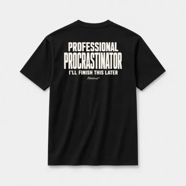 Professional procrastinator i ll finish this later black.webp