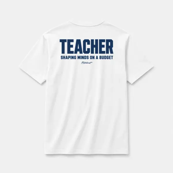 Teacher shaping minds on a budget white.webp