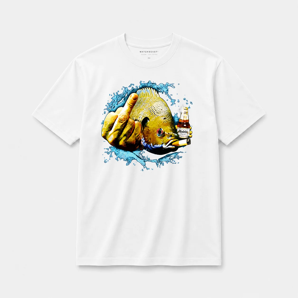 Bluegill bad attitude beer t shirt w