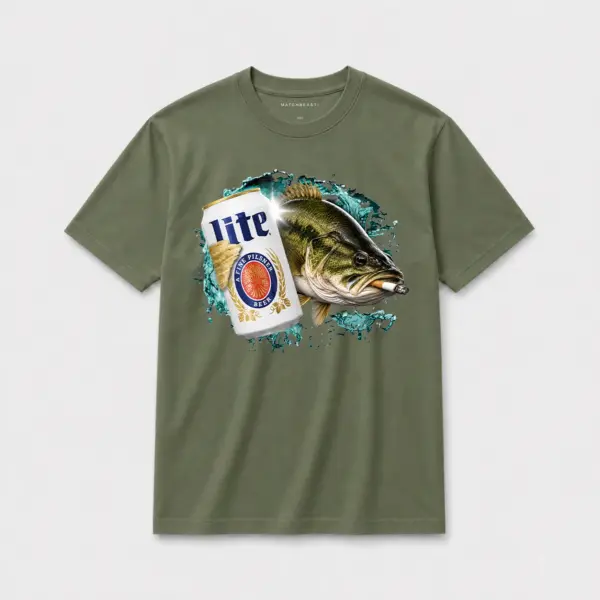 Cold lite bass t shirt gn