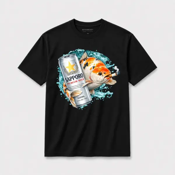 Cold one koi t shirt b