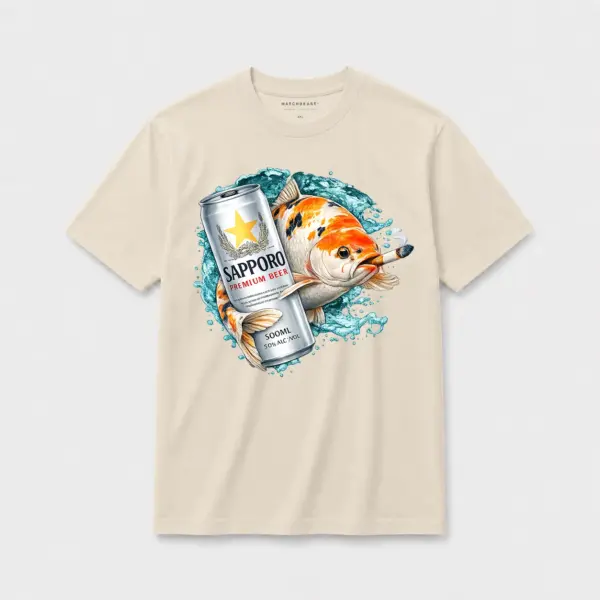 Cold one koi t shirt s