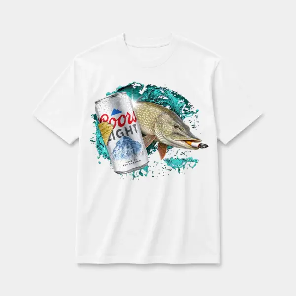 Cold one pike t shirt white
