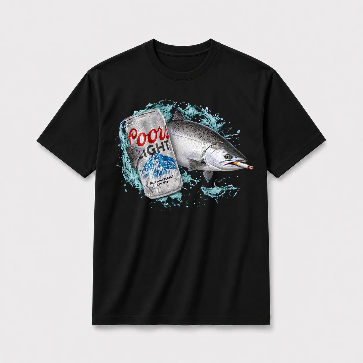 Coors light chill salmon black