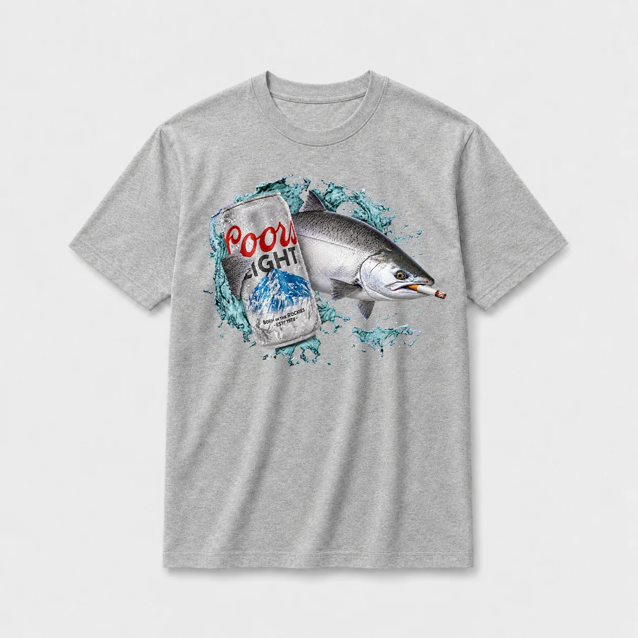Coors light chill salmon gray