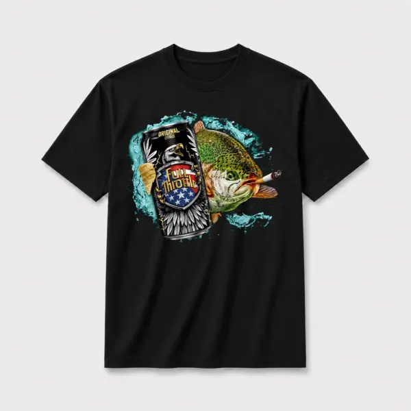 Full throttle rainbow trout black
