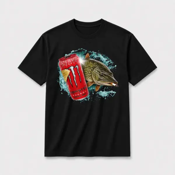 Monster pike with red moster black