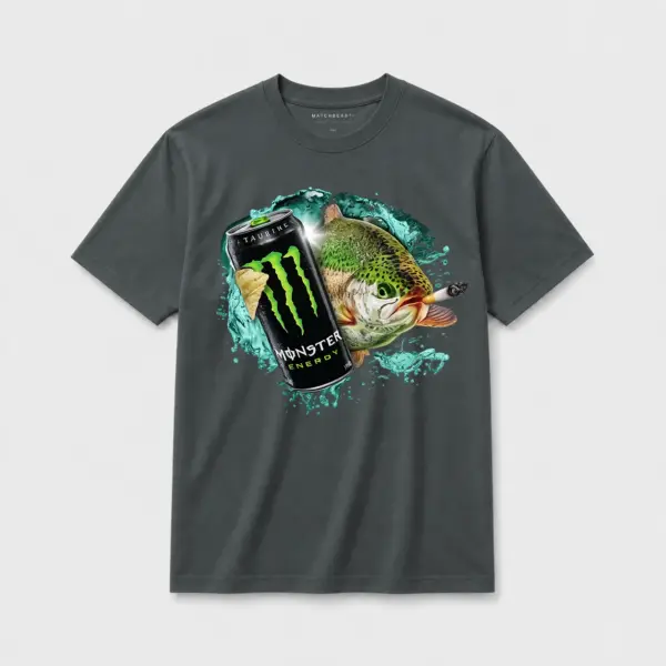 Original full send rainbow trout t shirt d gy