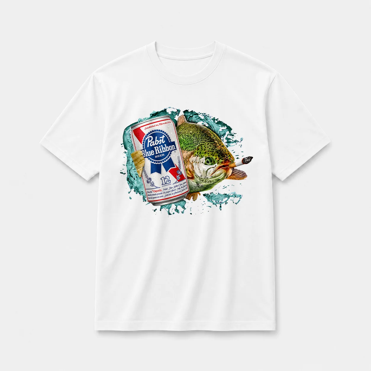 Pbr rainbow trout white