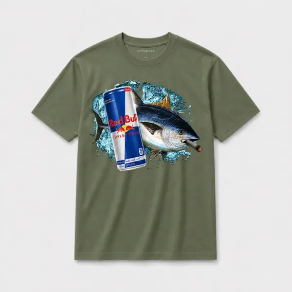 Red bull blunt bluefin tuna t shirt gn