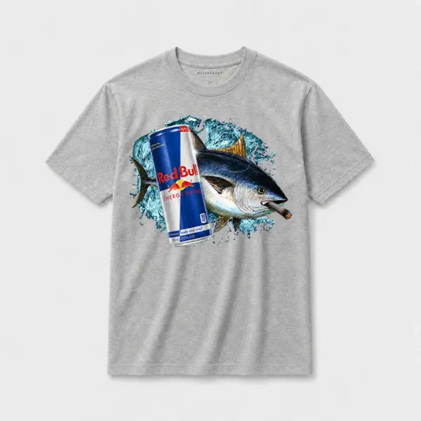 Red bull blunt bluefin tuna t shirt gy