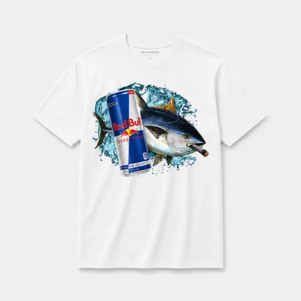 Red bull blunt bluefin tuna t shirt w