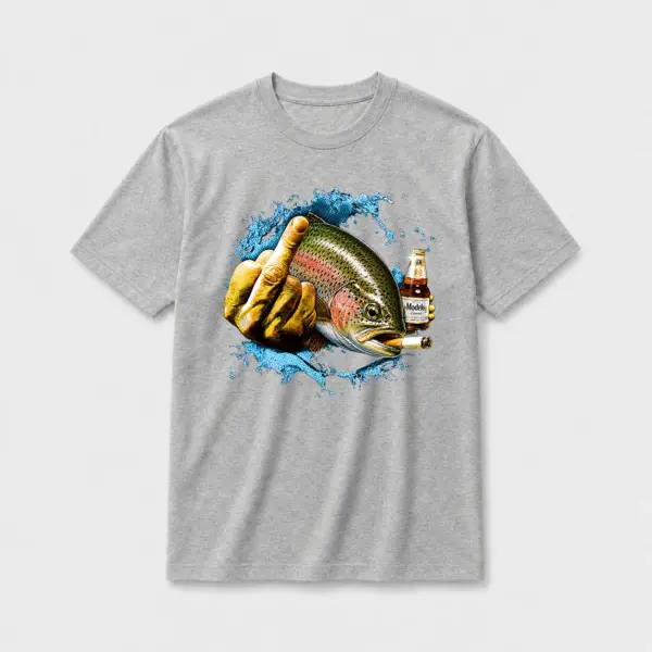 Redfish bad attitude beer gray