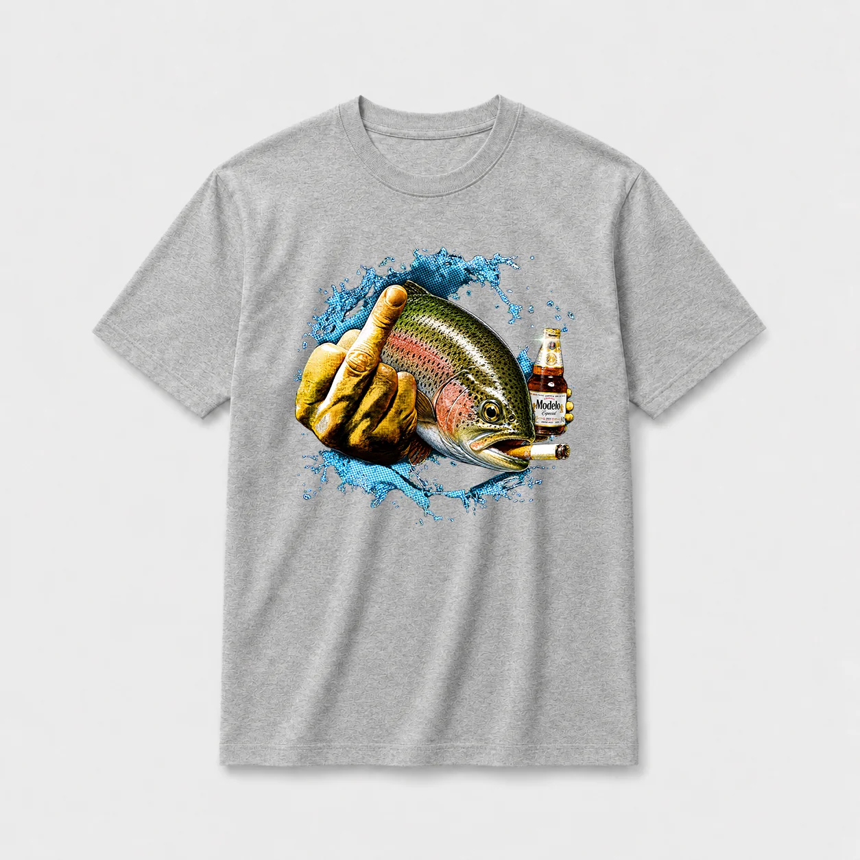 Redfish bad attitude beer gray