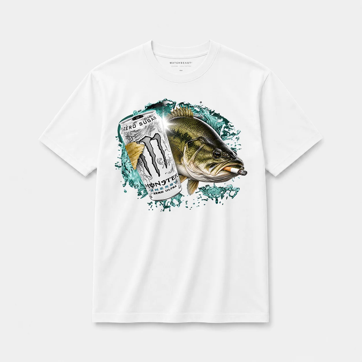 Zero sugar full send bass white