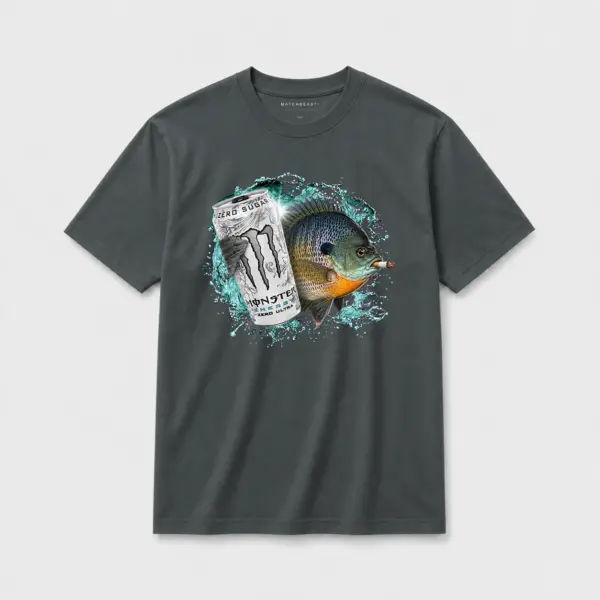 Zero sugar full send bluegill t shirt gy