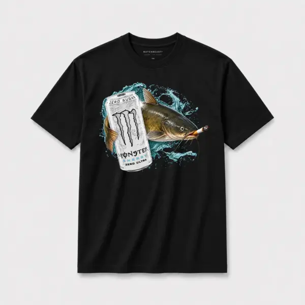 Zero sugar full send catfish t shirt b