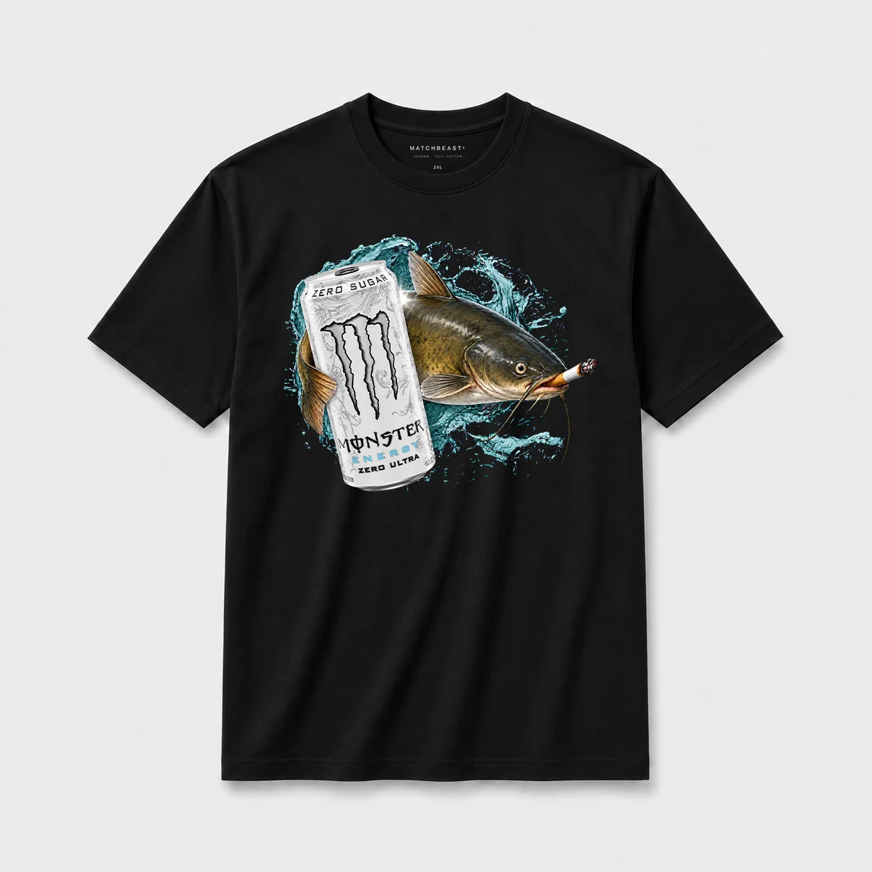 Zero sugar full send catfish t shirt b