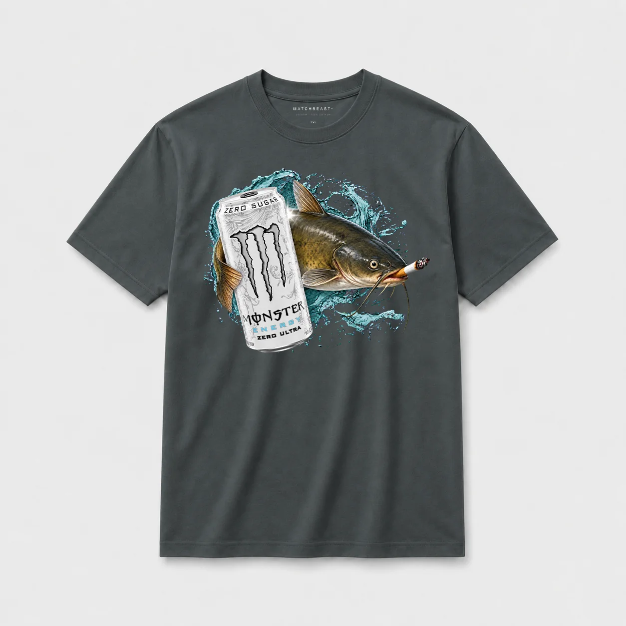 Zero sugar full send catfish t shirt dg