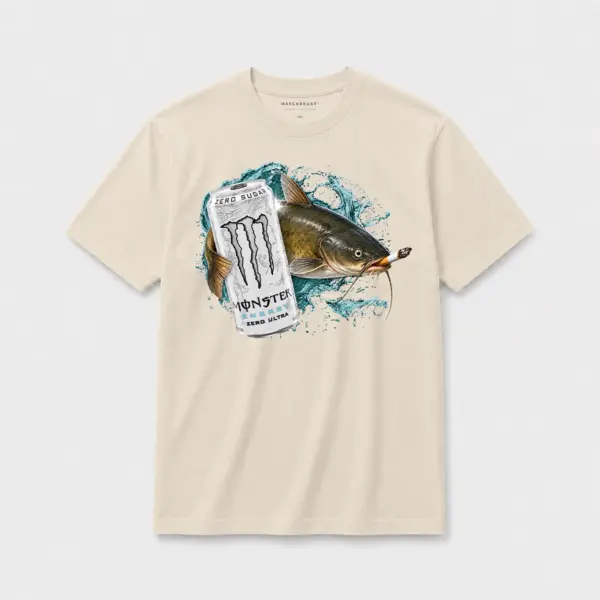 Zero sugar full send catfish t shirt s