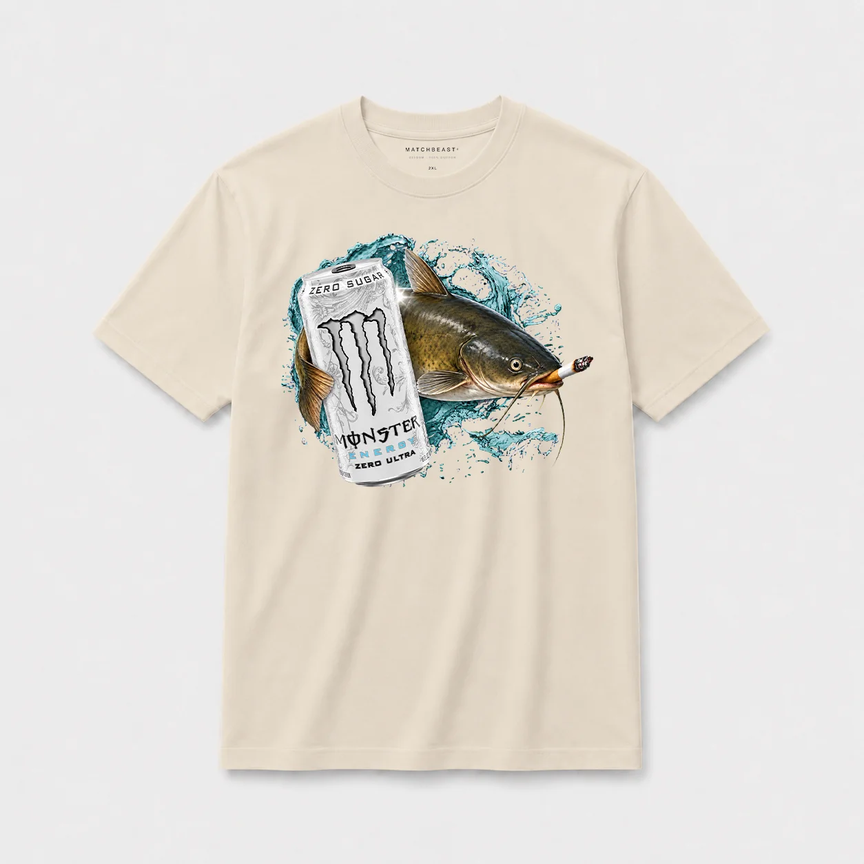 Zero sugar full send catfish t shirt s