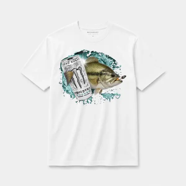 Zero sugar full send catfish t shirt w