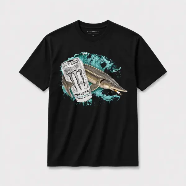 Zero sugar full send sturgeon t shirt b