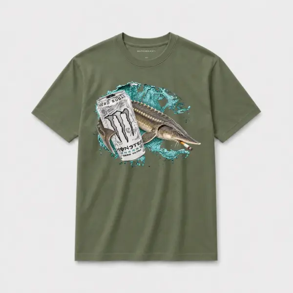 Zero sugar full send sturgeon t shirt gn