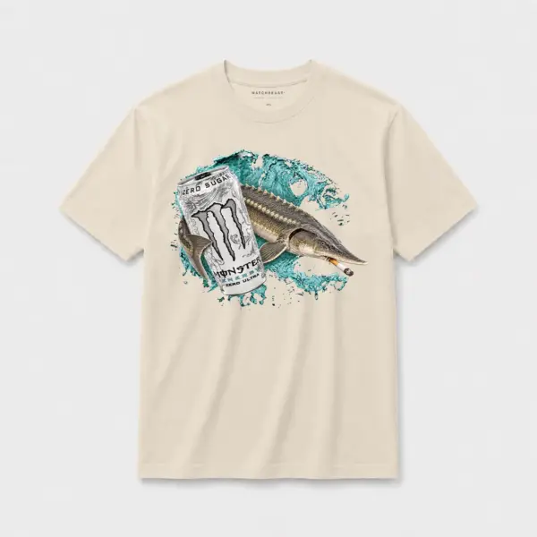 Zero sugar full send sturgeon t shirt s