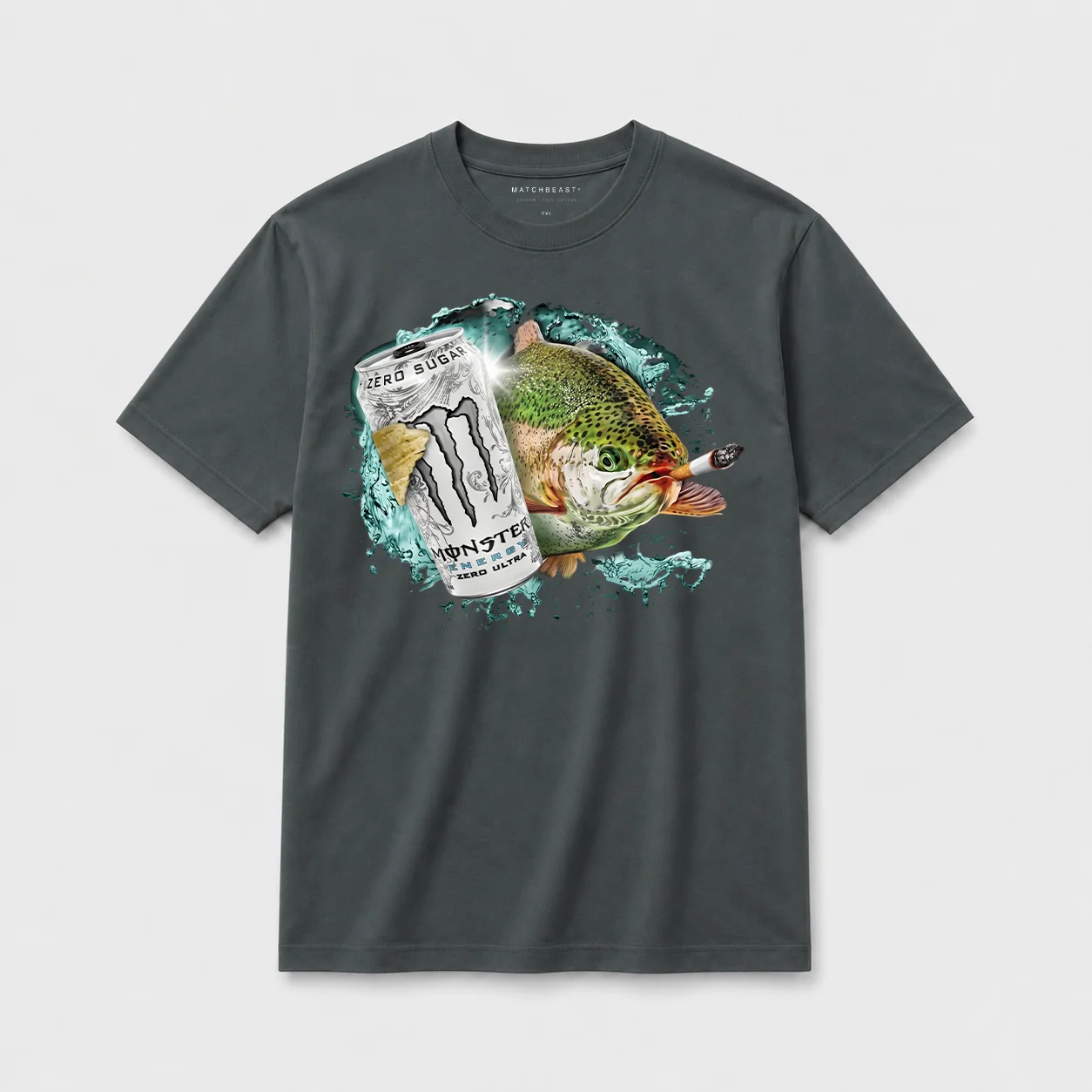 Zero sugar full send trout gray
