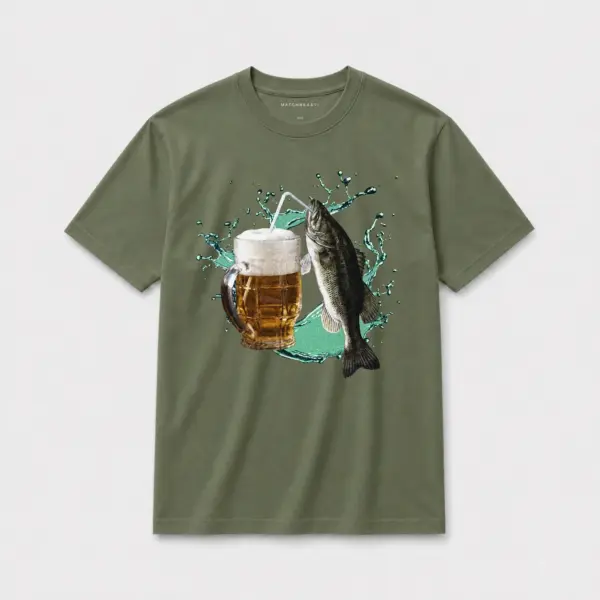 Bass beer t shirt olive20green20bass beer.webp