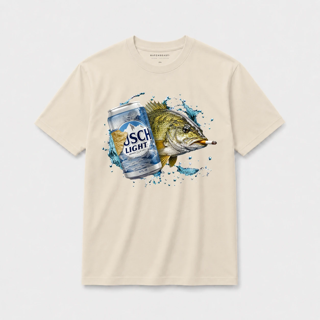 Busch light small mouth bass t shirt light20sand20busch20light20small20mouth20bass.webp