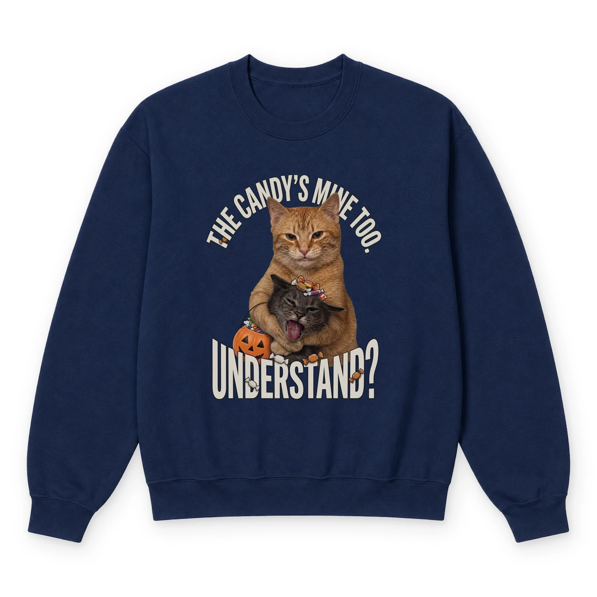 Candy mine sweatshirt navy20candy20mine.webp