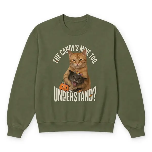 Candy mine sweatshirt olive20candy20mine.webp
