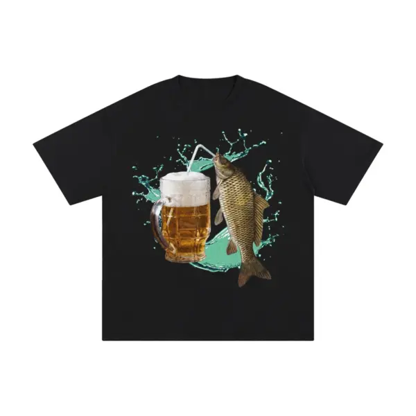 Carp beer premium t shirt black 120carp beer.webp