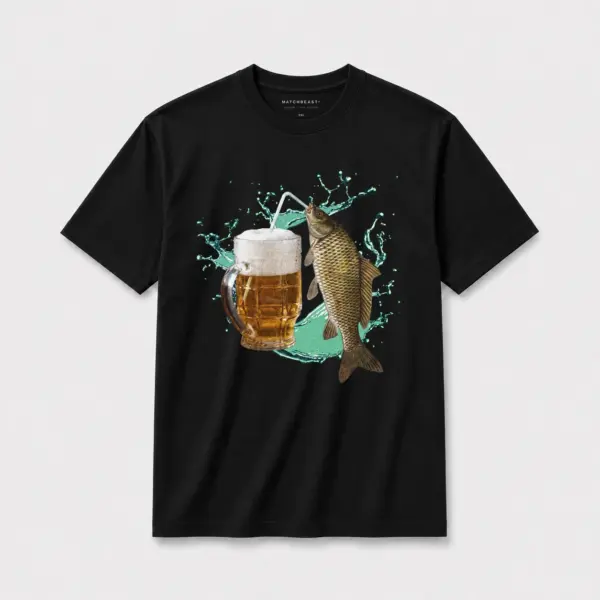 Carp beer t shirt black20carp beer.webp