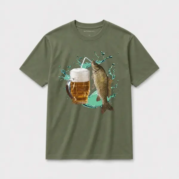 Carp beer t shirt olive20green20carp beer.webp
