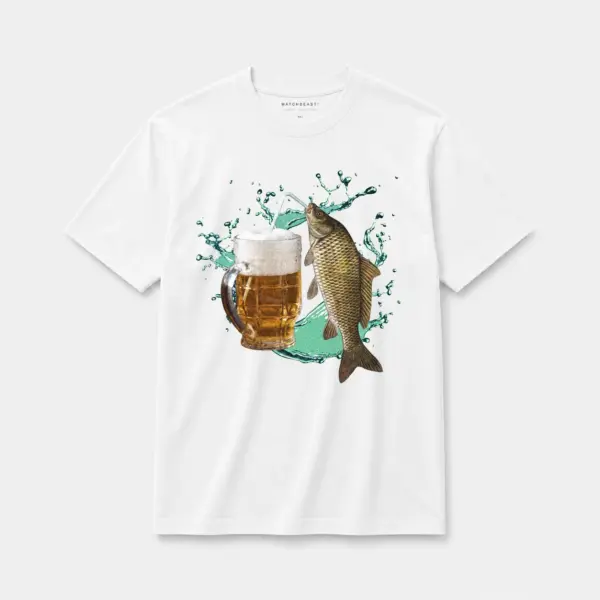 Carp beer t shirt white20carp beer.webp