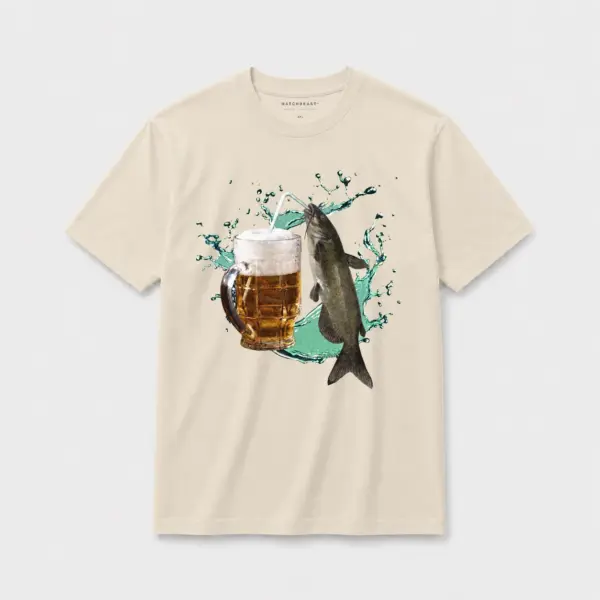 Catfish beer t shirt light20sand20catfish beer.webp