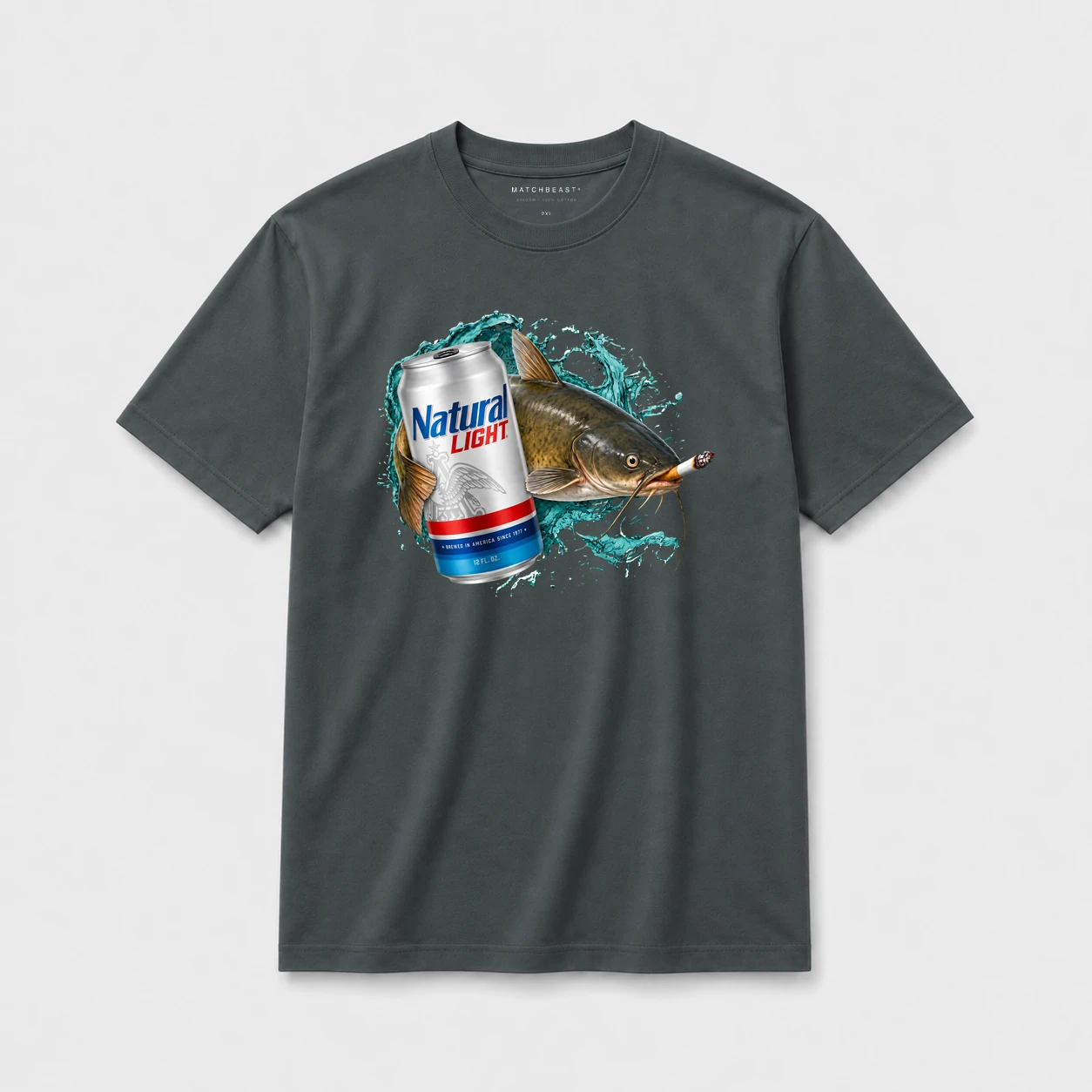 Catfish natty t shirt dark20gray20catfish20natty.webp