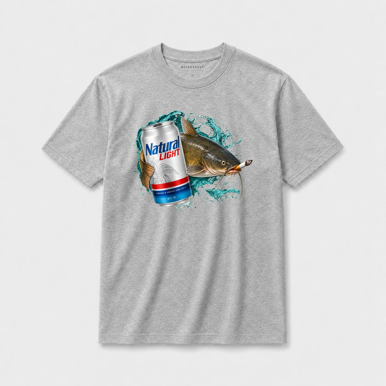 Catfish natty t shirt gray20catfish20natty.webp