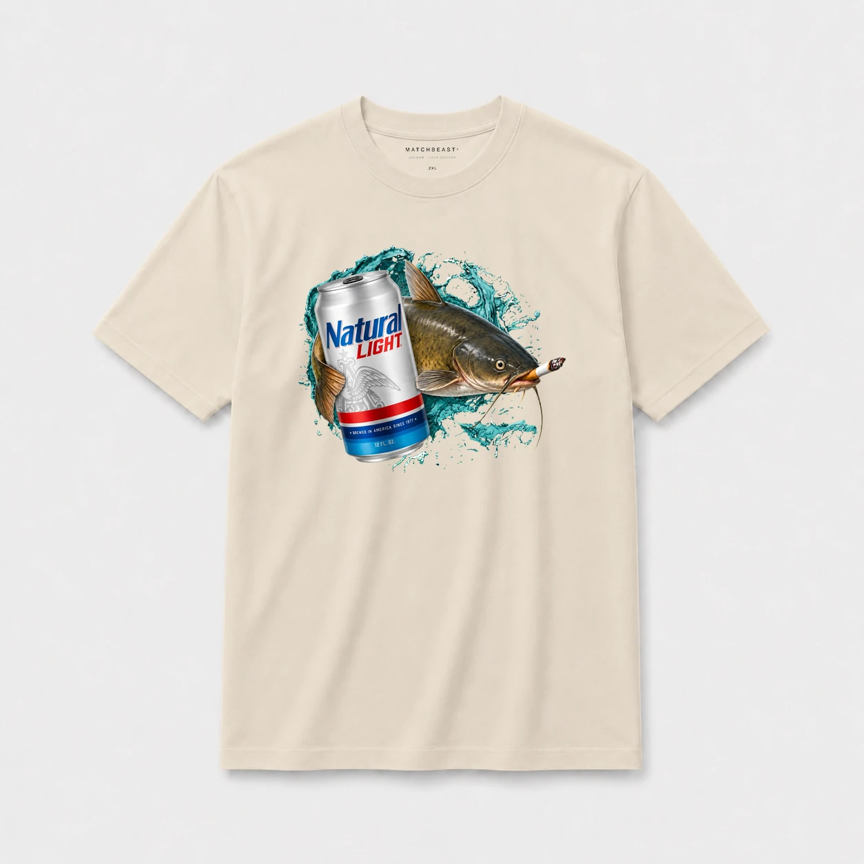 Catfish natty t shirt light20sand20catfish20natty.webp