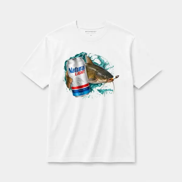 Catfish natty t shirt white20catfish20natty.webp