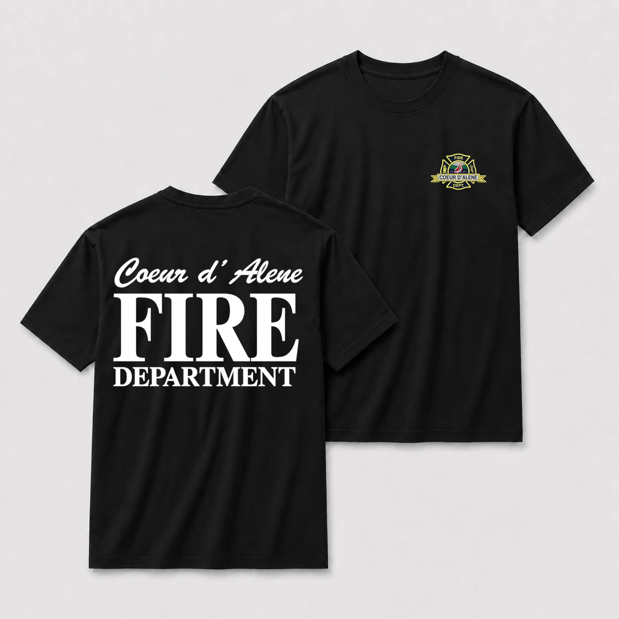 Coeur dalene fire department tribute oversize tee black20coeur20dalene20fire20department20tribute20t shirt.webp